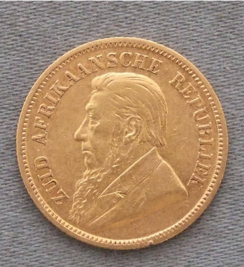 ZAR Kruger Half Pond 1895