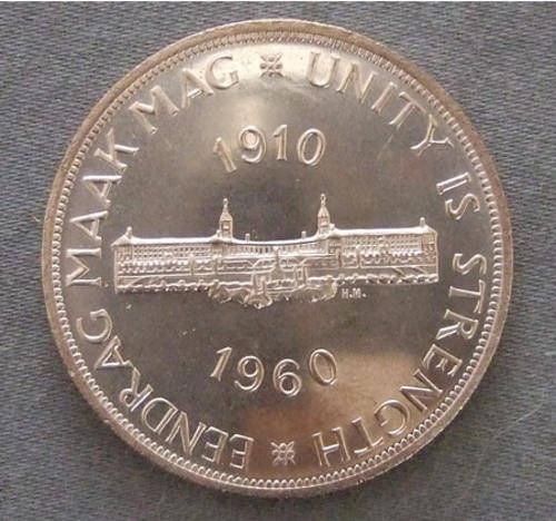 South Africa 5 Shillings 1960 Proof