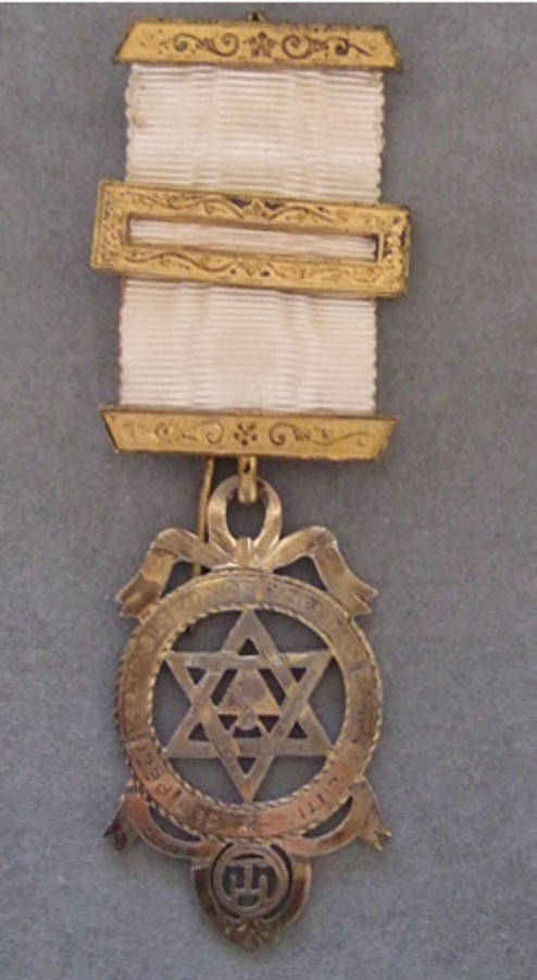 Boxed Silver 1926 Masonic Medal