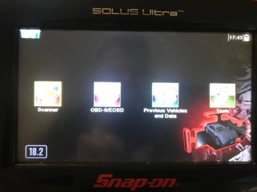 Snapon Snap-On Solus Ultra Diagnostic Scanner Scan Tool
