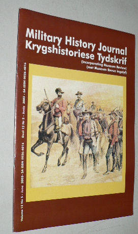 Military History Journal Vol 12 No5