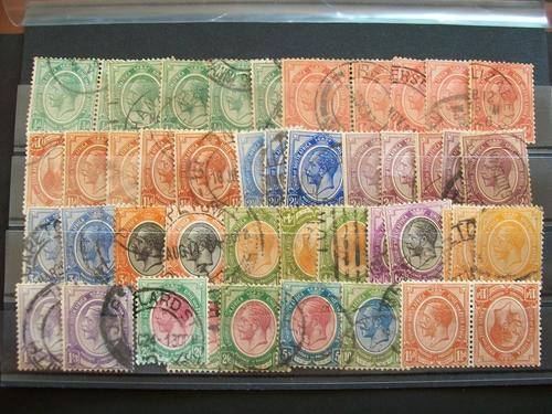 UNION KGV 1/2 d - 10 SHILLINGS