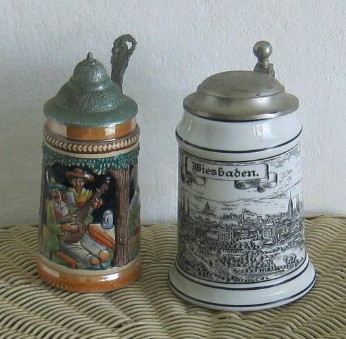GERMAN BEER MUGS / TANKARDS