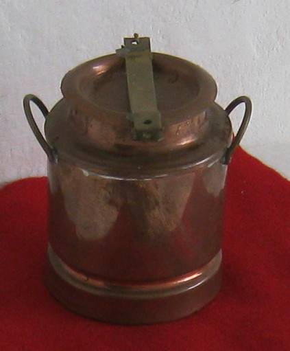 MINI COPPER MILK CAN