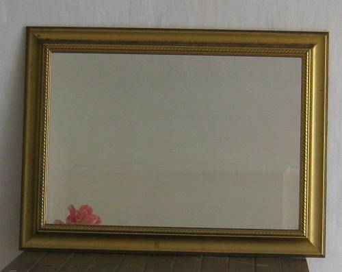 GOLD FRAMED MIRROR