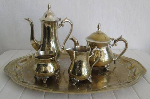 Lovely Vintage Silver Plated Tea Set