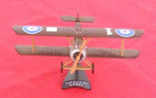 BRITISH WW1 METAL AIRCRAFT - SOPWITH F1  WORLD WAR 1 PLANE