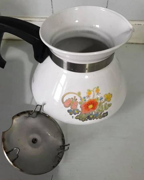CORNING WARE TEAPOT - Rare Wildflower design