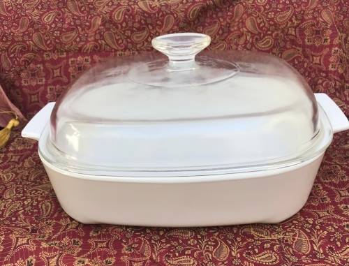 CORNING WARE LIDDED DISHpan