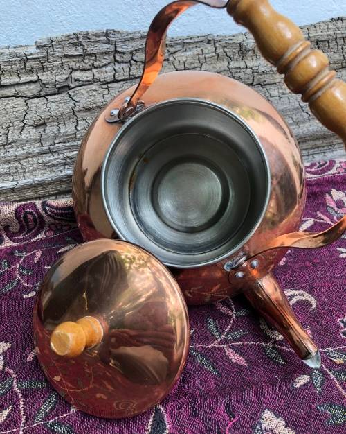 VINTAGE STYLE COPPER KETTLE