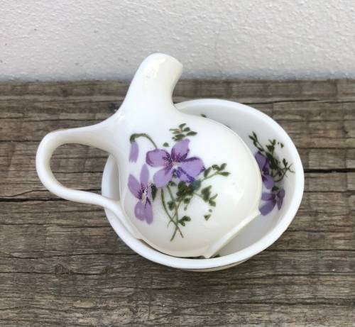 SMALL PORCELAIN JUG and BASIN