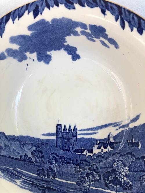 BURLEIGH WARE SERVING DISH Britain Beautiful Balmoral Castle