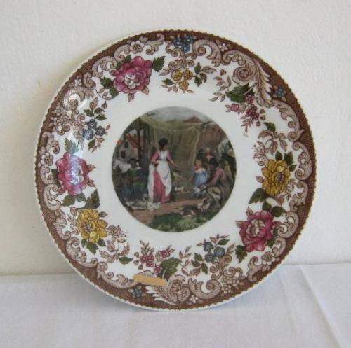 DECORATIVE WALL PLATE - WEST GERMAN