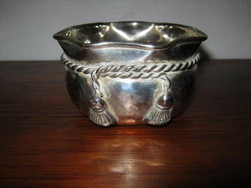 SILVER PLATED BON BON DISH