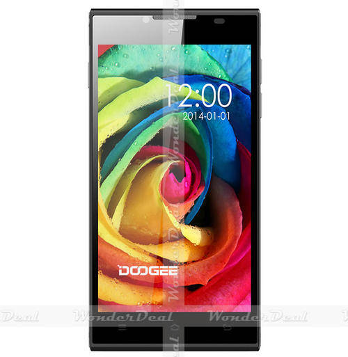 DOOGEE TURBO DG2014 Quad Core 1.3G CPU 5 Inch IPS Screen 1280x720 3G Dual SIM Android 4.2 GPS Phone
