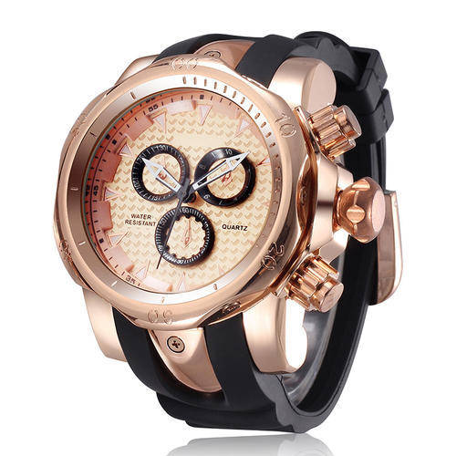 2016 Men's Fashion Watch Sport Watch Silicone Quartz Wristwatch