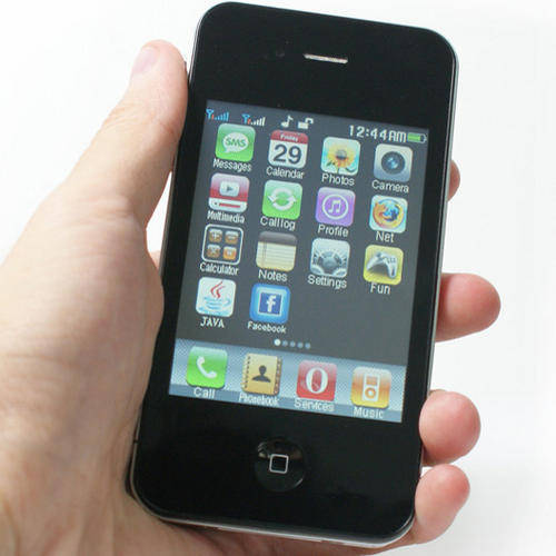 New! Unlocked 4th Gen Dual SIM Dual Standby Touch Screen aPhone Cellphone - Not Apple iPhone