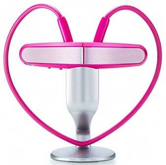 Wireless Sport Mp3 player with 2GB Internal Memory Cord-Free only weight 36g - Pink