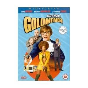 DVD - Austin Powers - Gold Member - GAMU Trading Company