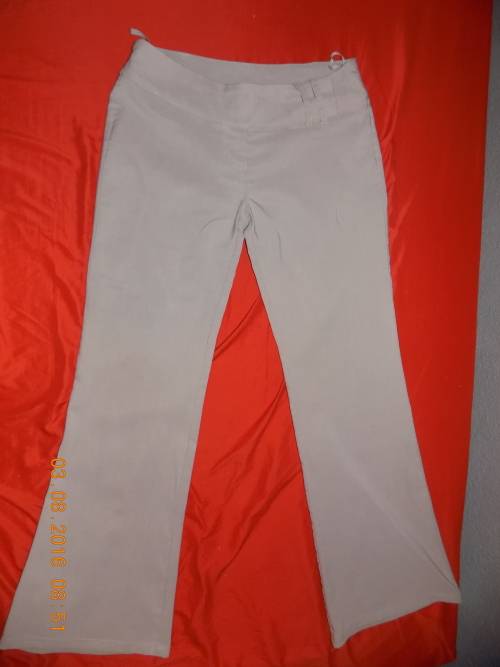 BEIGE LONG PANTS SIZE 12 (36)