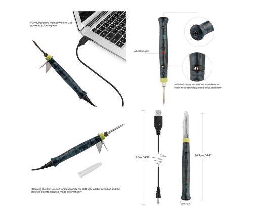 USB Powered Welding Soldering Iron Kit