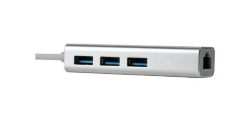 Type C HUB / USB 3.0 / Ethernet Adapter / 3 Port / Rj45 Lan