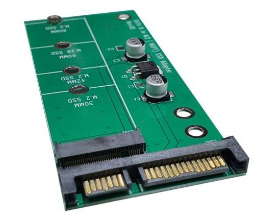 NGFF M.2 SSD to 2.5` SATA 3 Converter For Laptops