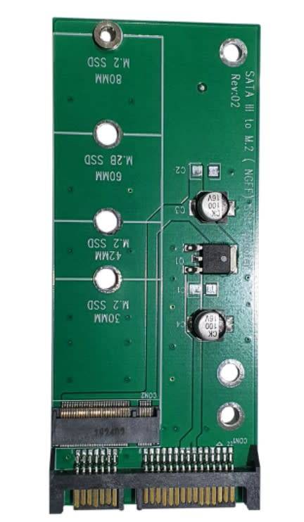 NGFF M.2 SSD to 2.5` SATA 3 Converter For Laptops