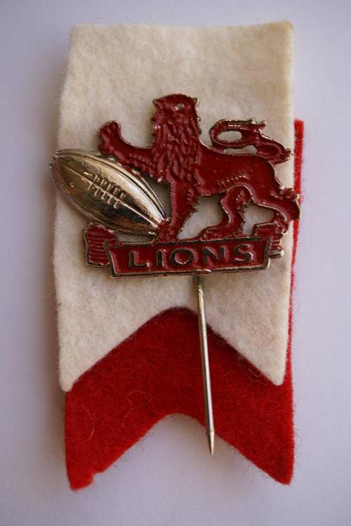 1974 British Lions Supporters Badge/Pin