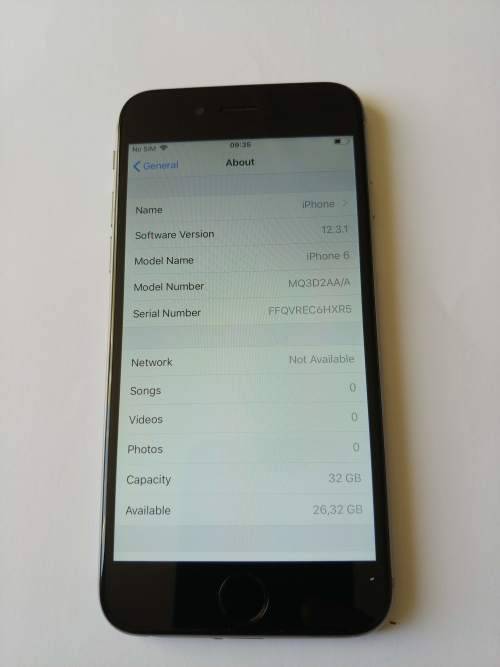 Apple iphone 6 32gb Space Grey