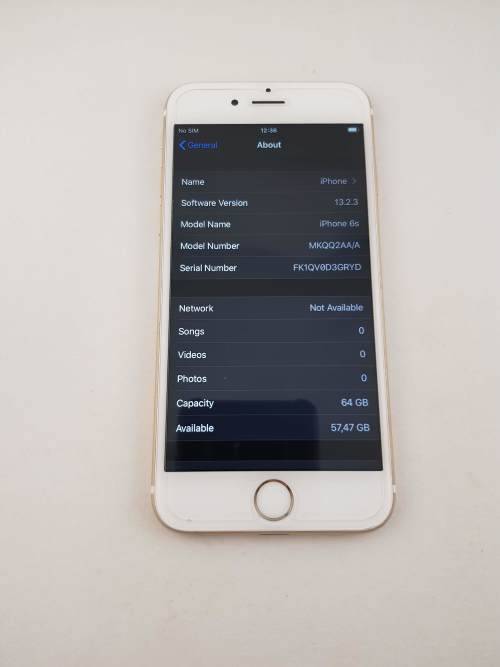Apple iphone 6S, Gold 64gb