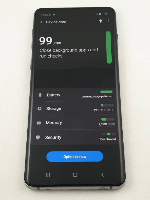 Samsung S10 Black Dual Sim