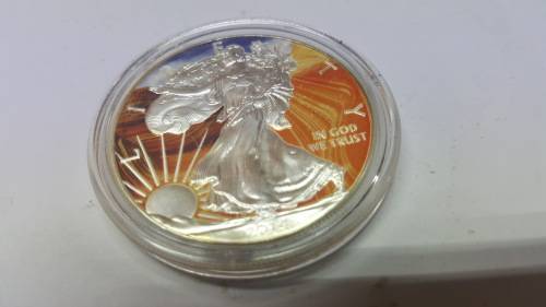 2014 AMERICAN SILVER DOLLAR 1 OZ