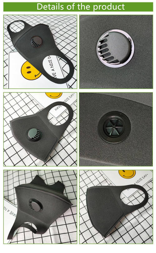 Face mask with breathing valve