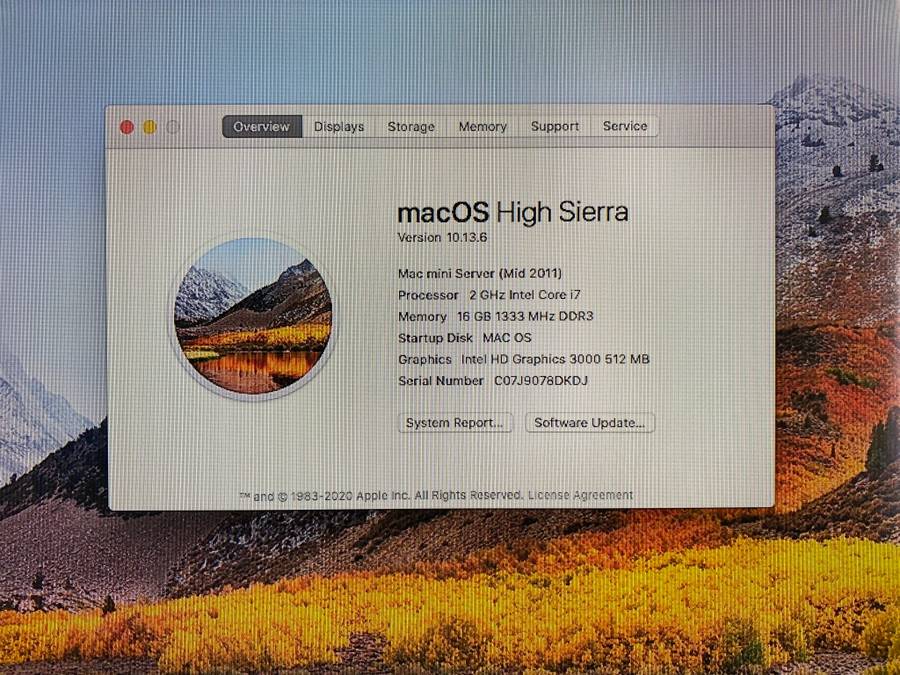 Apple Mac Mini | Intel Quad Core i7 | 16GB RAM | 1TB (2 X 500GB HD) | (Mid 2011 Model)