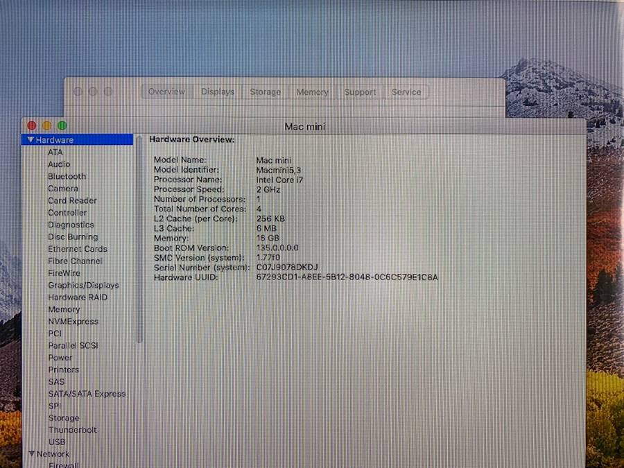 Apple Mac Mini | Intel Quad Core i7 | 16GB RAM | 1TB (2 X 500GB HD) | (Mid 2011 Model)