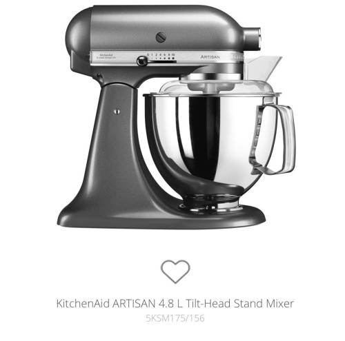 Kitchen Aid Artisan-4.8L Tilt-Head Stand Mixer