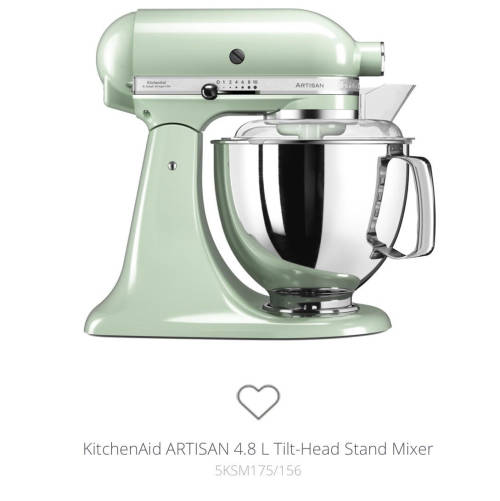 Kitchen Aid Artisan-4.8L Tilt-Head Stand Mixer