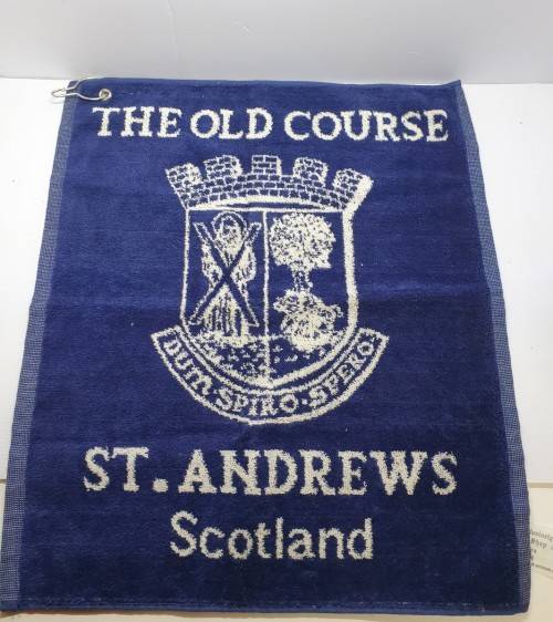 St Andrews prestideous Golf towel.