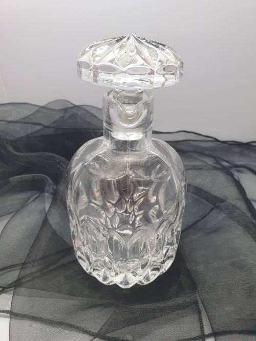 Vintage Pressed glass vinegar pourer...STUNNING !!!