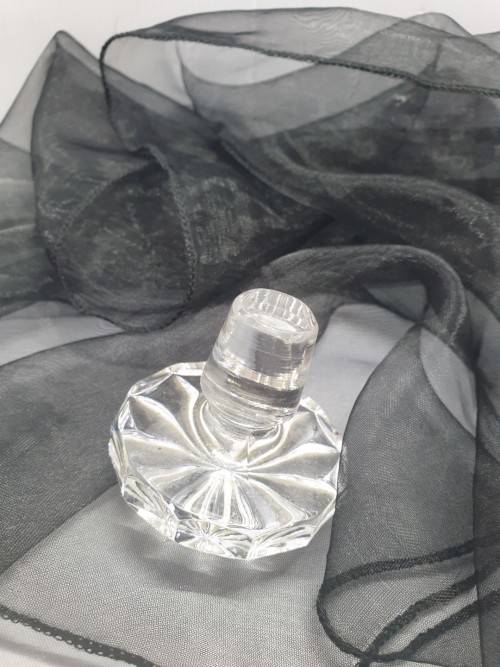 Vintage Pressed glass vinegar pourer...STUNNING !!!