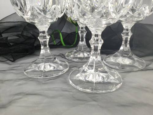 Set of Four stunning crystal glasses