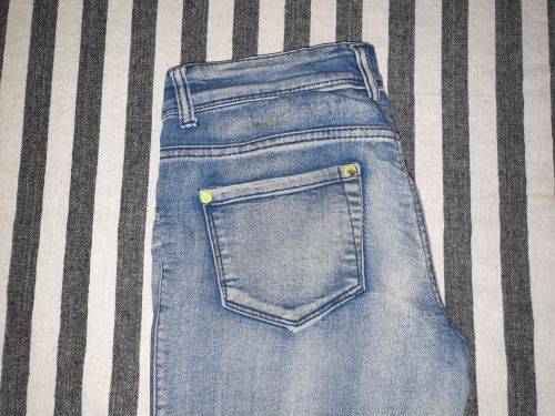 Girls "Pink Angel" Jeans Age 11-12 Years