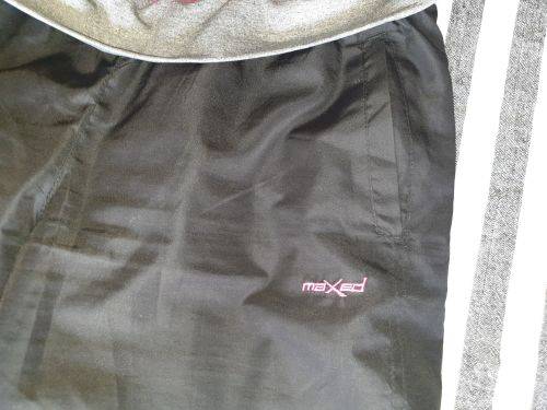 AS NEW!! Ladies "Maxed" Black Tracksuit Pants Size Medium