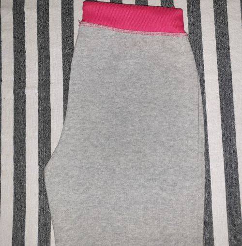 AS NEW!! Girls Grey and Pink Tracksuit Pants Age 13-14