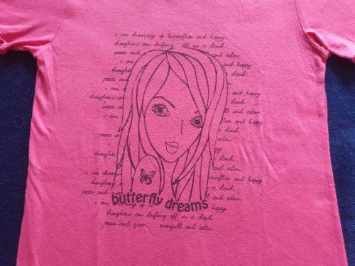 Girls Pink Night-shirt Age 11-12