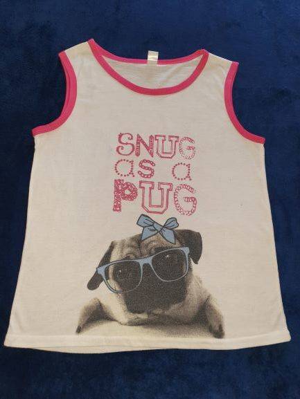 Girls Pajama Top Age 13-14