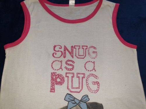 Girls Pajama Top Age 13-14