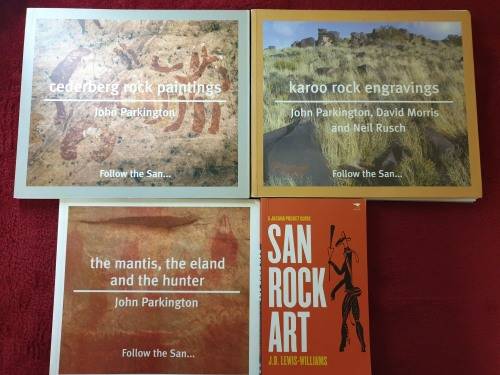 Bushman Rock Paintings - Cederberg & Karoo. All 4 books in one lot!