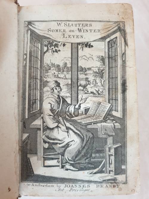 **1838** BUYTEN EENSAEM HUYS SOMER EN WINTER-LEVEN. W. SLUITERS